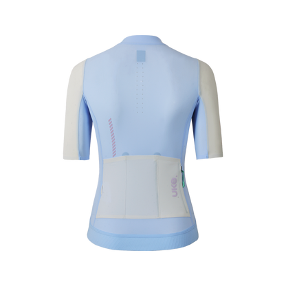 Women's Jersey Shixu-Silver blue