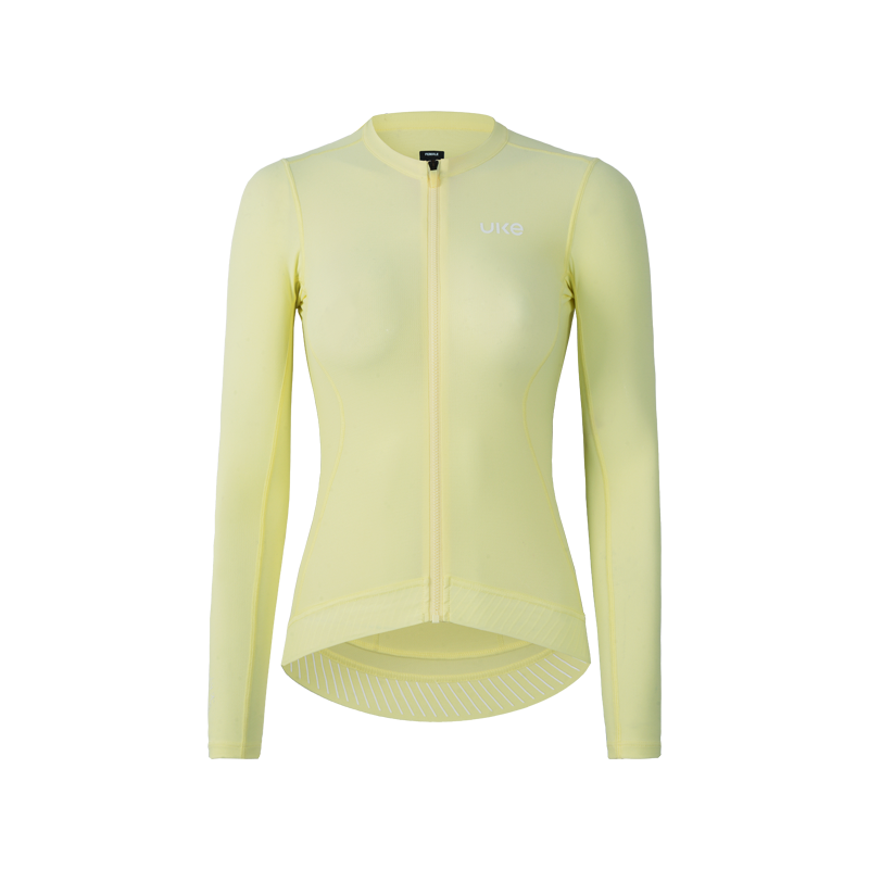 Women's LS Jersey Lin quan-Sky yellow