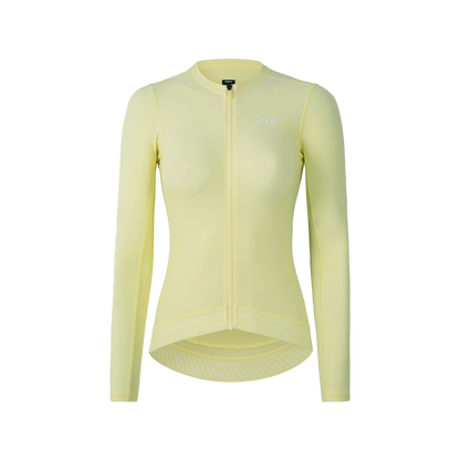 Women's LS Jersey Lin quan-Sky yellow