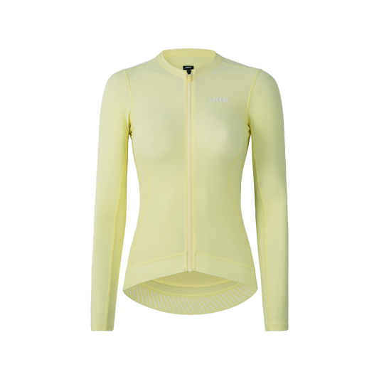 Women's LS Jersey Lin quan-Sky yellow