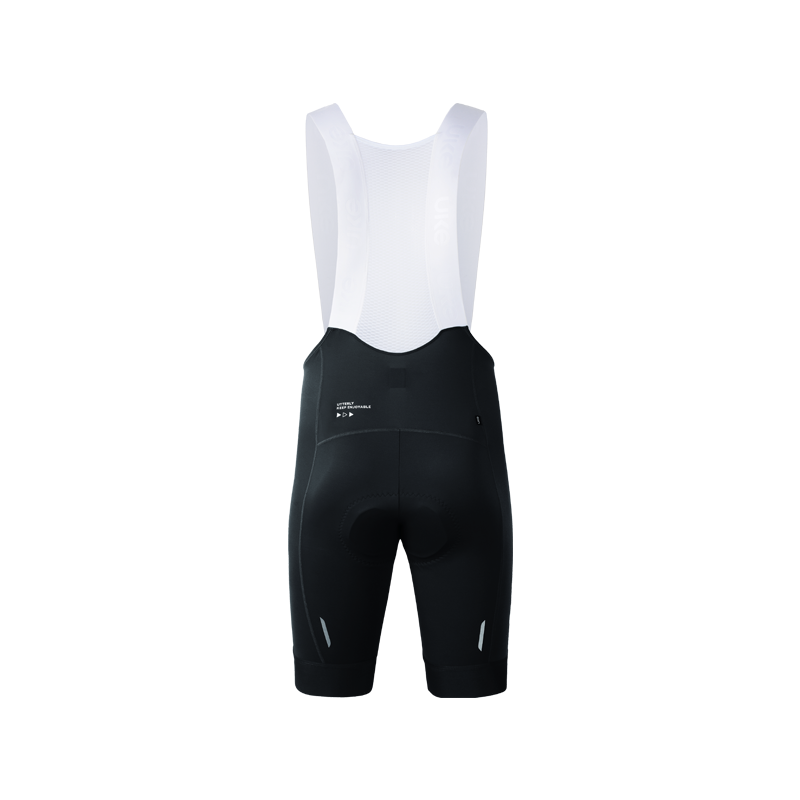 Men's Bib Shorts Eit cushion Xiangshi -Black