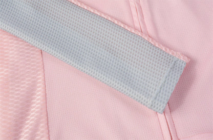 Women's LS Jersey SI-1 Floating scenery-Pink green