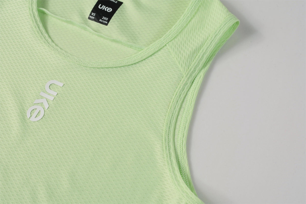 Women's Sleeveless Base Layer CL-1 ShanLan-Patina green