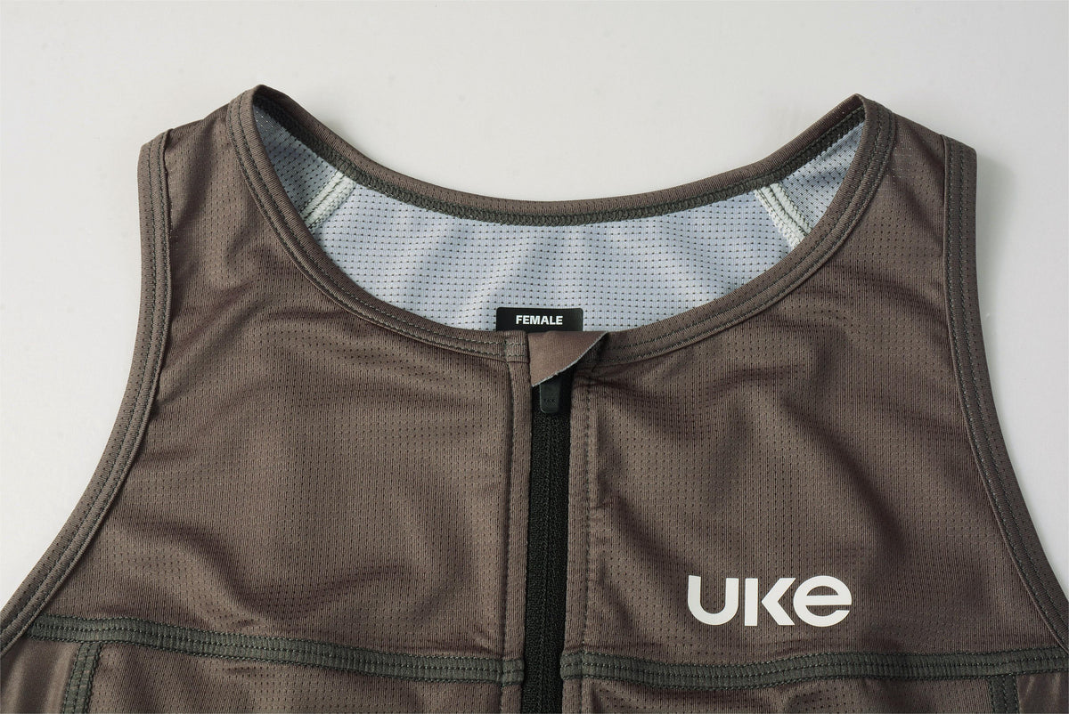 Women's Cycling Sports Vest CL-1 Star Return-Coffee brown