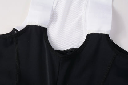 Men's Bib Shorts Eit cushion Xiangshi -Black