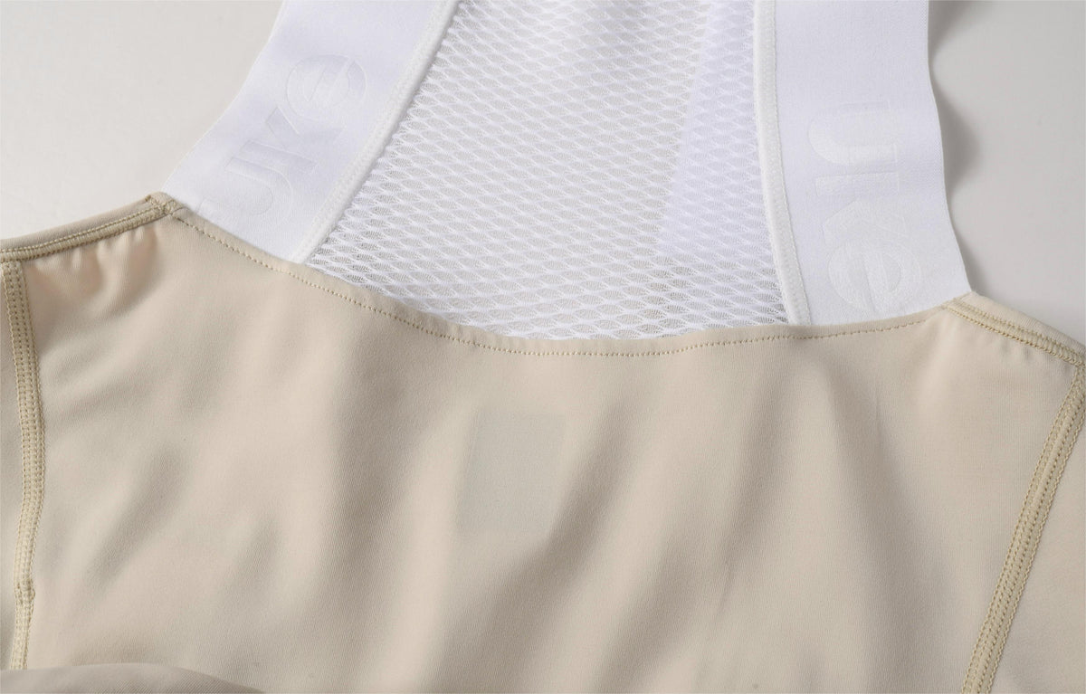 Women's Bib Shorts Eit cushion Yunling-Ivory