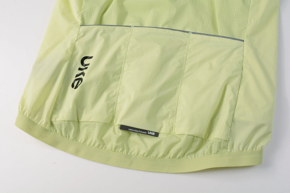 Women's Wind Jacket CL-1 Shu He-Bluish green