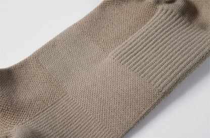 Cycling Socks LingJun-Coffee brown