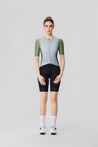 Women's Jersey SI-1 Moving clouds-Light grayish green