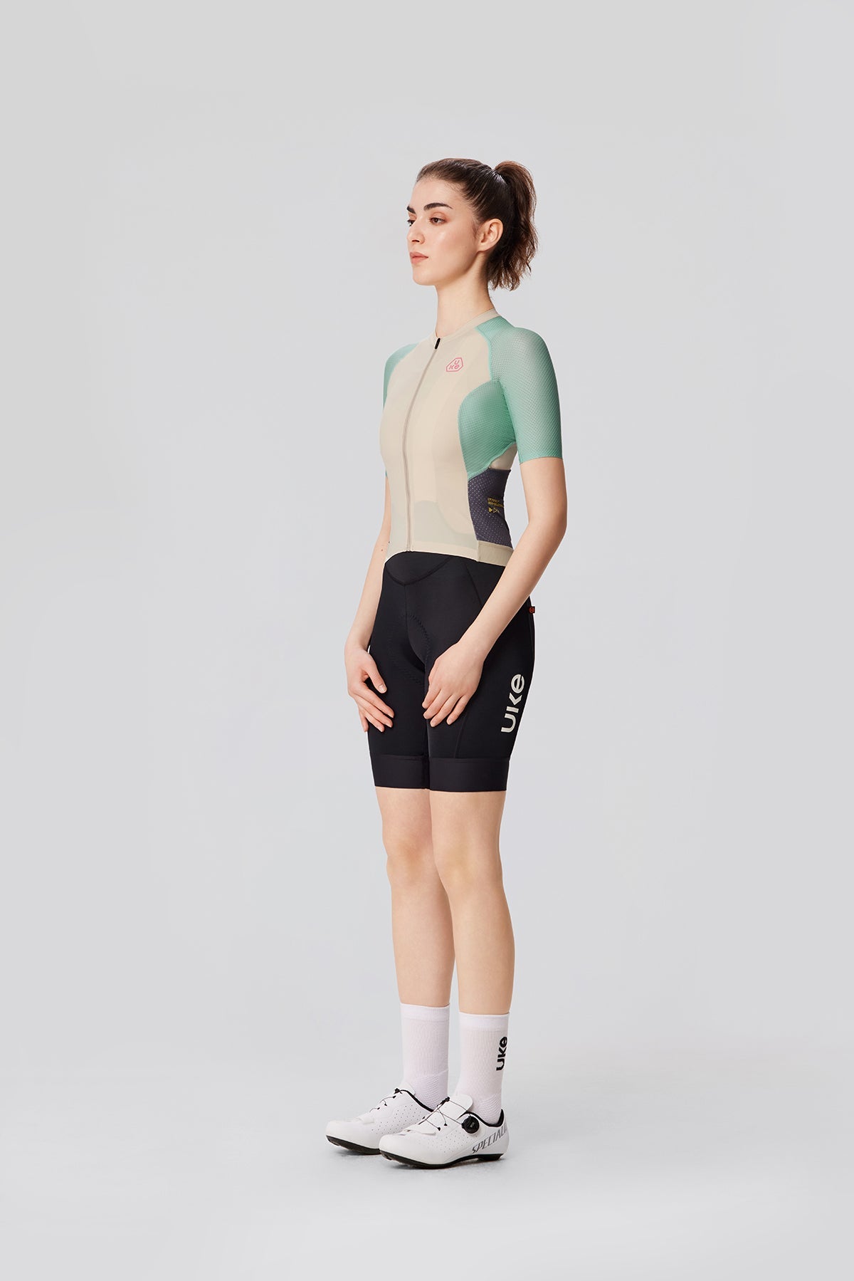 Women's Jersey PRO Mission hills-Light blue beige