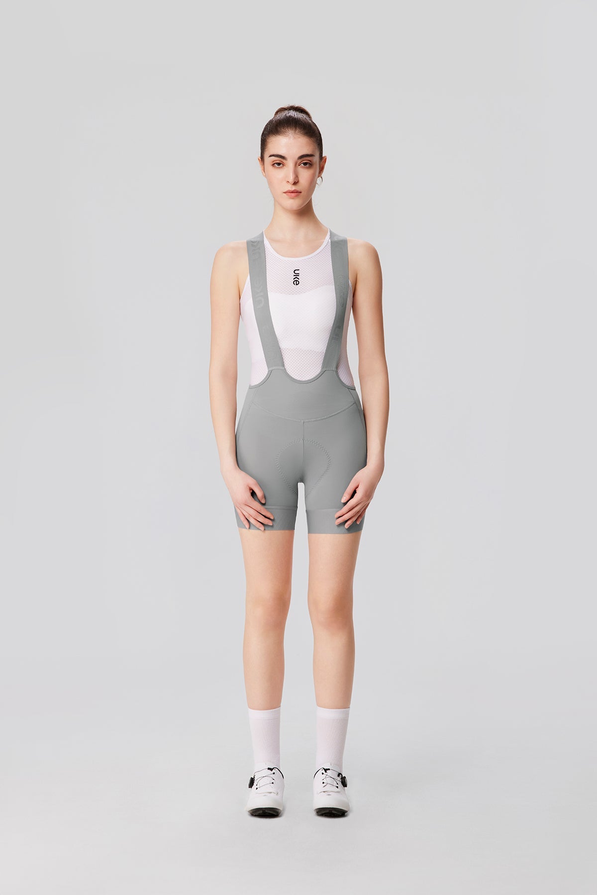 Women's EIT Ultra Bib Shorts PRO Chuncheng-Silver moon