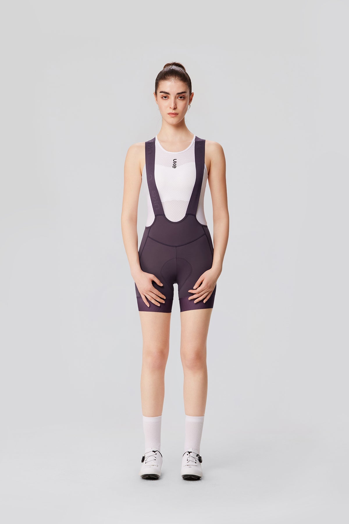 Women's EIT Ultra Bib Shorts PRO Chuncheng-Black Plum