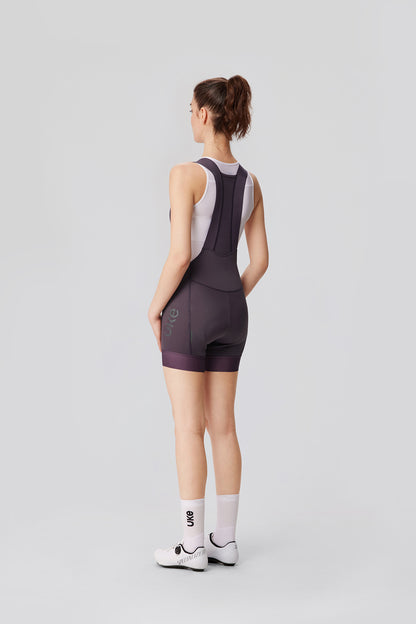 Women's EIT Ultra Bib Shorts PRO Chuncheng-Black Plum