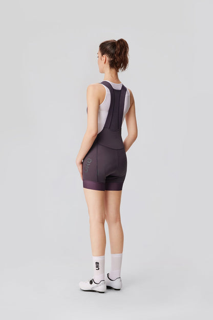 Women's EIT Ultra Bib Shorts PRO Chuncheng-Black Plum