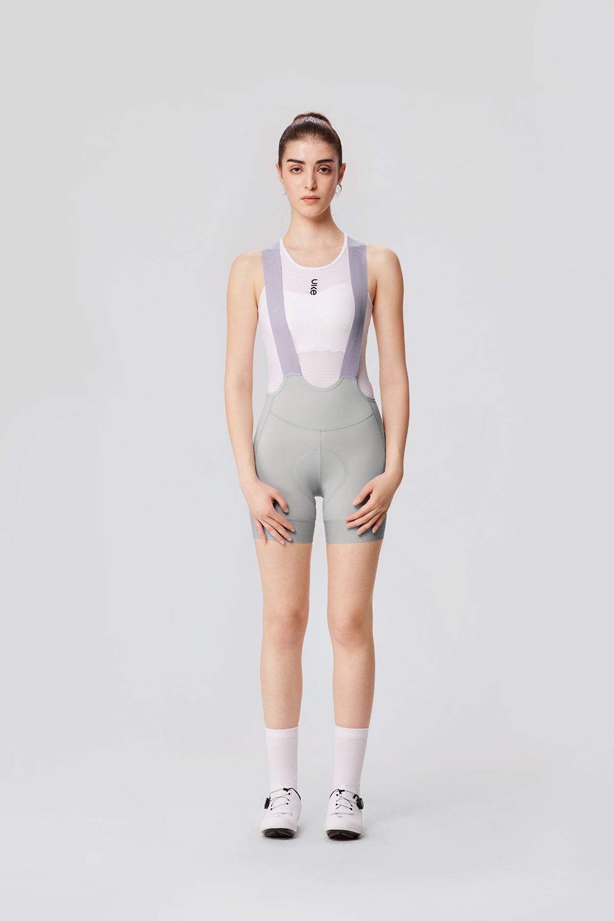Women's EIT Ultra Bib Shorts PRO Chuncheng-Haze ash