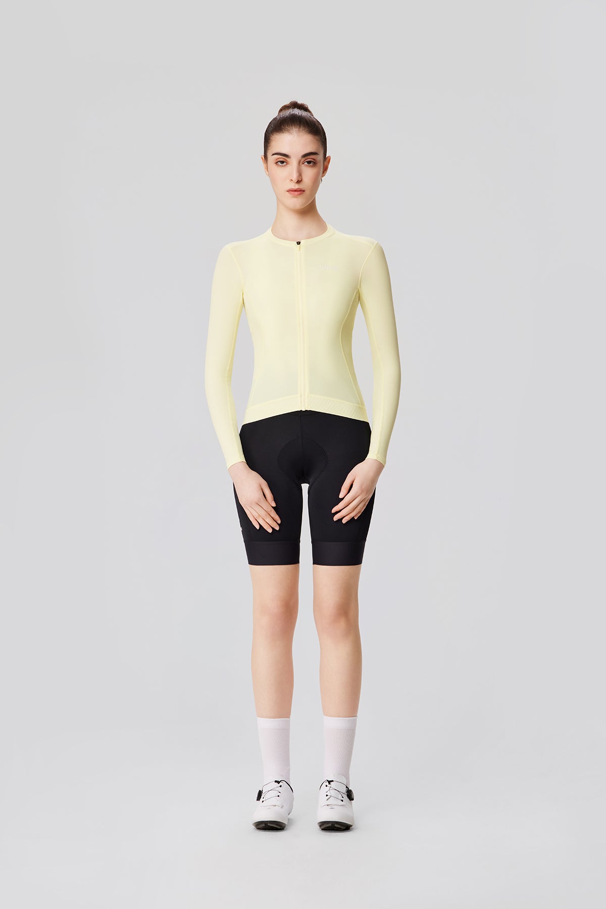 Women's LS Jersey Lin quan-Sky yellow