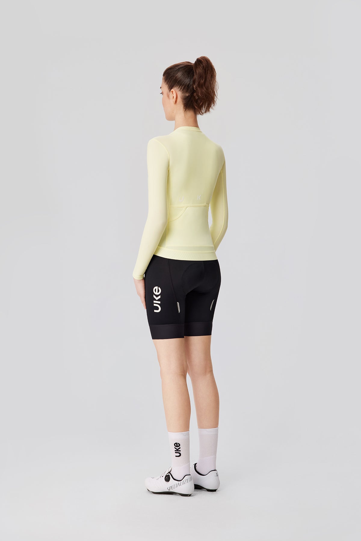 Women's LS Jersey Lin quan-Sky yellow