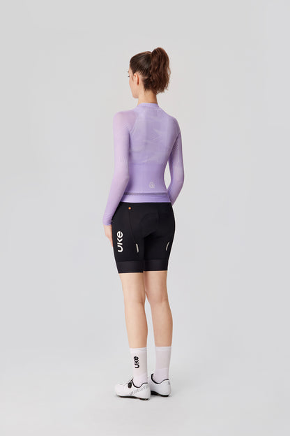 Women's LS Jersey Qixing-Light purple