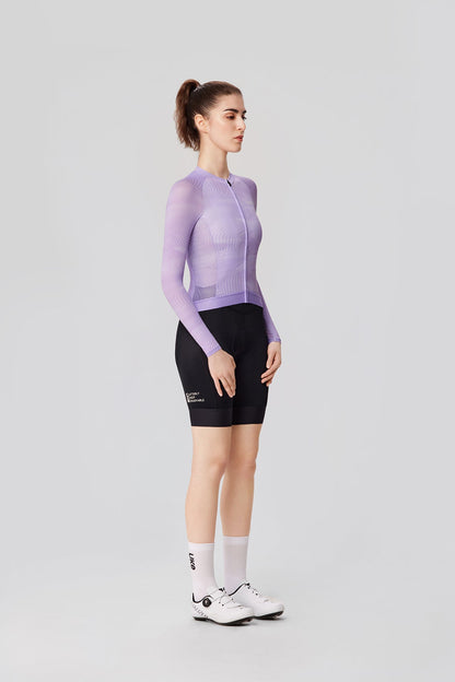Women's LS Jersey Qixing-Light purple