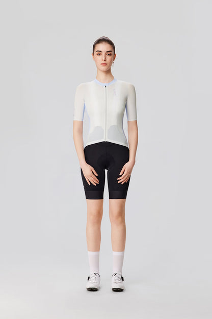 Women's Jersey Shixu-Silver blue