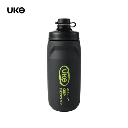 UKE AB10 black cycling water bottle