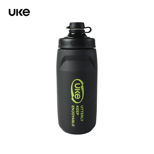 UKE AB10 black cycling water bottle